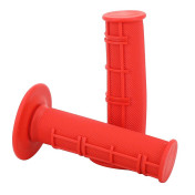 REVETEMENT POIGNEE AVOC MOTO OFF ROAD MX2 ROUGE CLOSED END 115mm (CROSS/MX) (PAIRE) 3700948039540