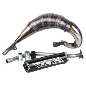 POT 50 A BOITE VOCA CROSS ROOKIE POUR BETA 50 RR 2012>2020 (PASSAGE HAUT DROIT - SILENCIEUX ALU NOIR) 3700948184622