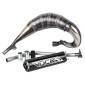 EXHAUST FOR 50cc MOTORBIKE- VOCA CROSS ROOKIE FOR BETA 50 RR 2012> (TOP RIGHT MOUNTING) - (SILENCER ALUMINIUM BLACK) 3700948184622