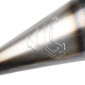 EXHAUST FOR 50cc MOTORBIKE- VOCA CROSS ROOKIE FOR BETA 50 RR 2012> (TOP RIGHT MOUNTING) - (SILENCER ALUMINIUM BLACK) 3700948184622