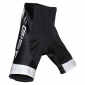 BIB SHORTS (For child) GIST - Coolmax bottom - Black/White 8/10 Y.O.