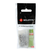 BALL BEARING 6,350 (1/4”) WELDTITE WITH GREASE (24 BALL BEARINGS) 5013863061755