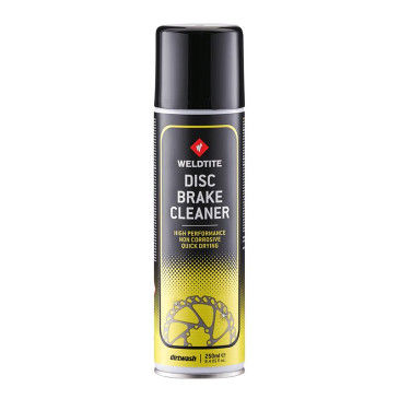 CLEANER- FOR BICYCLE DISC BRAKES - WELDTITE DIRTWASH (SPRAY 250ml) 5013863030294