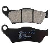 PLAQUETTE DE FREIN BREMBO POUR SUZUKI 125 BURGMAN 2002>2006 AV/APRILIA 850 SRV 2012>2019 AV/GILERA 500 NEXUS 2004>2012 AV, 850 SRV 2012>2019 AV (SCOOTER CARBONE CERAMIQUE) -07001- 8020584630013