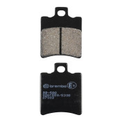 PLAQUETTE DE FREIN BREMBO POUR PIAGGIO 50 TYPHOON 2002>2008 AV/AR, NRG MC3 2002>2005 AV/AR, NRG POWER DD 2005>2016 AR/GILERA 50 RUNNER 1997>2005 AV (SCOOTER CARBONE CERAMIQUE) -07003- 8020584630037