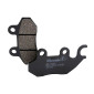 PLAQUETTE DE FREIN BREMBO POUR SYM 125 SYMPHONY 2009> AV, 125 FIDDLE III 2014>2017 AV / PEUGEOT 50-125-150 TWEET 2010> AV, 125-200 LXR 2010> AV (SCOOTER CARBONE CERAMIQUE) -07005- 8020584630051