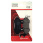 PLAQUETTE DE FREIN BREMBO POUR SYM 125 SYMPHONY 2009> AV, 125 FIDDLE III 2014>2017 AV / PEUGEOT 50-125-150 TWEET 2010> AV, 125-200 LXR 2010> AV (SCOOTER CARBONE CERAMIQUE) -07005- 8020584630051