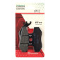PLAQUETTE DE FREIN BREMBO POUR APRILIA 50 RS 2000>2005 AV / BETA 50 RR ENDURO 2005>2017 AV / DERBI 50 SENDA DRD RACING 2005> AV / YAMAHA 50 DT X SM 2004>2011 AV (SCOOTER CARBONE CERAMIQUE) -07012CC- 8020584630129