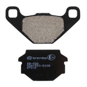 PLAQUETTE DE FREIN BREMBO POUR KYMCO 50 AGILITY 2014> AV, 125 AGILITY R16 2008>2012 AV, PEOPLE 2007> AV / SYM 125 JOYRIDE 2001>2004 AR, 500 GT 2007> AR (SCOOTER CARBONE CERAMIQUE) -07015- 8020584630150