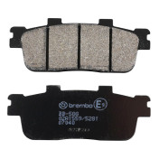 PLAQUETTE DE FREIN BREMBO POUR PEUGEOT 125 LXR 2010>2013 AR / SYM 300 GTS 2009>2013 AR, 125 JOYRIDE 2007>2009 AR, 300 JOYMAX EVO 2010>2012 AR (SCOOTER CARBONE CERAMIQUE) -07040- 8020584630396