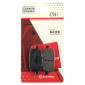 PLAQUETTE DE FREIN BREMBO POUR PEUGEOT 50 V-CLIC AV / PGO 50 BIG MAX 1994>2002 AV / MBK 100 BOOSTER 1999>2001 AV / SKYTEAM 50-125 SKYMAX (SCOOTER CARBONE CERAMIQUE) -07041- 8020584630402