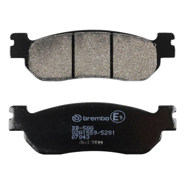 PLAQUETTE DE FREIN BREMBO POUR YAMAHA 125 XMAX ABS 2011>2016 AR, 250 X-CITY 2007>2009 AR, 250 XMAX 2005>2013 AR / MBK 250 SKYLINER 2000>2002 AR (SCOOTER CARBONE CERAMIQUE) -07043- 8020584630426