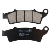 PLAQUETTE DE FREIN BREMBO POUR KYMCO 50 AGILITY RS NAKED 2010>2015, AGILITY R10 2006>2014 4T, 125 AGILITY 2006>2011, 125 AGILITY CITY 2011>2017 AV (SCOOTER CARBONE CERAMIQUE) -07045- 8020584630440