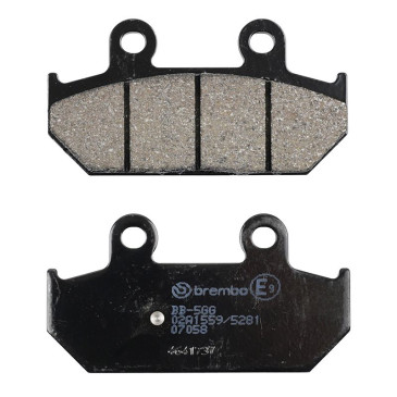 PLAQUETTE DE FREIN BREMBO POUR SUZUKI 400 BURGMAN 2007> AR, 650 BURGMAN 2002>2020 AR (SCOOTER CARBONE CERAMIQUE) -07058- 8020584630570