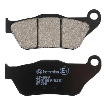 PLAQUETTE DE FREIN BREMBO POUR YAMAHA 125 XMAX 2006>2009 AV (SCOOTER CARBONE CERAMIQUE) -07065- 8020584630648