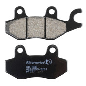 PLAQUETTE DE FREIN BREMBO POUR SUZUKI 125 BURGMAN 2007>2019 AR (SCOOTER CARBONE CERAMIQUE) -07071- 8020584630709