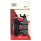PLAQUETTE DE FREIN BREMBO POUR SUZUKI 125 BURGMAN 2007>2019 AR (SCOOTER CARBONE CERAMIQUE) -07071- 8020584630709