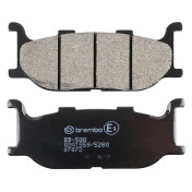 PLAQUETTE DE FREIN BREMBO POUR YAMAHA 500 TMAX 2004>2007 AV, 400 MAJESTY 2005>2013 AV, 250 MAJESTY 1999>2014 AV / MBK 250 SKYLINER 2000>2002 AV (SCOOTER CARBONE CERAMIQUE) -07073- 8020584630723
