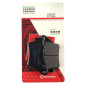 PLAQUETTE DE FREIN BREMBO POUR BMW CE 04 2021>2024 AR, 125 C1 2000>2003 AR, C 400 GT 2019>2024 (SCOOTER CARBONE CERAMIQUE) -07082CC- 8020584630792