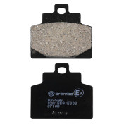 PLAQUETTE DE FREIN BREMBO POUR PIAGGIO 300 MP3 LT 2014>2019 AV, 500 MP3 LT 2014>2015 AV (SCOOTER CARBONE CERAMIQUE) -07108CC- 8020584631034