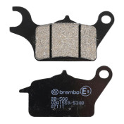 PLAQUETTE DE FREIN BREMBO POUR SUZUKI 125 BURGMAN STREET 2023> AV/YAMAHA 125 TRICITY 2014>2019 AV, 300 TRICITY 2020>2022 AV (SCOOTER CARBONE CERAMIQUE) -07111CC- 8020584631065