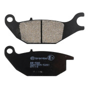 PLAQUETTE DE FREIN BREMBO POUR YAMAHA 125 TRICITY 2014>2019 AR GAUCHE (SCOOTER CARBONE CERAMIQUE) -07110CC- 8020584631058
