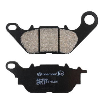 PLAQUETTE DE FREIN BREMBO POUR YAMAHA 125 N-MAX 2015>2019 AR (SCOOTER CARBONE CERAMIQUE) -07114CC- 8020584631096