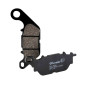 PLAQUETTE DE FREIN BREMBO POUR YAMAHA 125 N-MAX 2015>2019 AR (SCOOTER CARBONE CERAMIQUE) -07114CC- 8020584631096