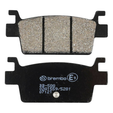 PLAQUETTE DE FREIN BREMBO POUR KYMCO 550 AK 2017>2023 AR (SCOOTER CARBONE CERAMIQUE) -07121CC- 8020584631157