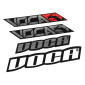SILENCIEUX 50 A BOITE VOCA EVO BESTIA RD30400 CARBONE EMBOUT ANODISE ROUGE POUR ROOKIE, CHROMED, SCR, MK, BARIKIT 3700948305447