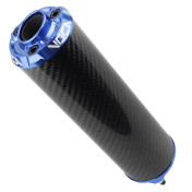 SILENCIEUX 50 A BOITE VOCA EVO BESTIA RD30400 CARBONE EMBOUT ANODISE BLEU POUR ROOKIE, CHROMED, SCR, MK, BARIKIT 3700948309391
