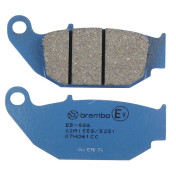 PLAQUETTE DE FREIN BREMBO POUR HONDA 125 CBR R 2003>2010 AR, 125 MONKEY Z 2019>2024 AR, 125 XL V VARADERO 2001>2011 AR (ROUTE CARBONE CERAMIQUE) -07HO61CC- 8020584635643