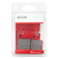 PLAQUETTE DE FREIN BREMBO POUR YAMAHA 125 MT-125 2014> AV, 125 YZF-R125 2014> AV/APRILIA 125 RS 2006>2012 AV, 750 SHIVER SL 2007>2018 AV (ROUTE METAL FRITTE) -07GR77SA- 8020584633816