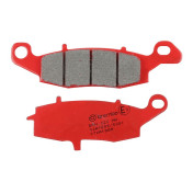 PLAQUETTE DE FREIN BREMBO POUR KAWASAKI 650 ER-6F 2006>2016 AV GAUCHE, 650 KLE VERSYS 2007>2014 AR GAUCHE/SUZUKI 650 SV S 1999>2018> AV, 650 DL V-STROM 2004> AV (ROUTE CARBONE CERAMIQUE) -07KA19SA- 8020584636268