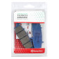 PLAQUETTE DE FREIN BREMBO POUR KAWASAKI 650 ER-6F 2006>2016 AV GAUCHE, 650 KLE VERSYS 2007>2014 AR GAUCHE/SUZUKI 650 SV S 1999>2018> AV, 650 DL V-STROM 2004> AV (ROUTE CARBONE CERAMIQUE) -07KA1807- 8020584636190