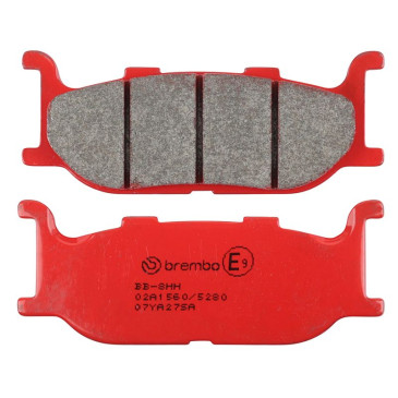 PLAQUETTE DE FREIN BREMBO POUR YAMAHA 950 XV BOLT R SPEC 2014>2022 AV, 650 XVS DRAGSTAR 1997>2006 AV, 600 XJ DIVERSION N 1991>1997 AV (ROUTE CARBONE CERAMIQUE) -07YA27SA- 8020584638255