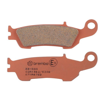 PLAQUETTE DE FREIN BREMBO POUR BETA 390 RR 2015>2019 AR, 430 RR 2015>2019 AR/FANTIC 125 XE 2022> AR, 250 XX 2022> AR/KAWASAKI 250 KX X 2021> AR (OFF ROAD CARBONE CERAMIQUE) -07YA47SD- 8020584638545