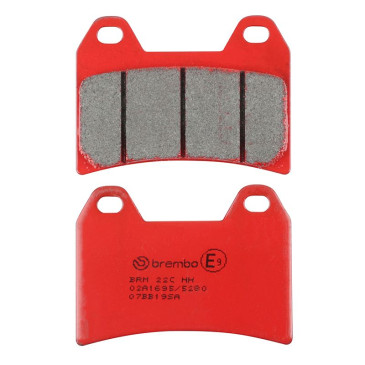 PLAQUETTE DE FREIN BREMBO POUR CF MOTO 800 MT SPORT 2022> AV, 700 CL-X ADVENTURE 2024> AV/KTM 890 ADVENTURE R 2021>, 690 DUKE 2012>2019 AV (ROUTE CARBONE CERAMIQUE) -07BB19SA- 8020584632345