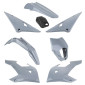 CARROSSERIE/CARENAGE 50 A BOITE ADAPTABLE RIEJU 50 MRT 2022>, MRT ENDURO 2022>, MRT PRO 2022>, MRT SM 2022> GRIS NARDO (KIT 8 PIECES) -P2R- 3700948302101