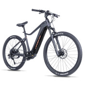 VELO ELECTRIQUE/VAE VTT 29 LEADER FOX KENT 2025 GRIS MAT 9V MOTEUR CENTRAL BAFANG M510 36V 95Nm BATTERIE 20Ah (17,5'' - H44,5cm - TAILLE M - POUR ADULTE DE 168cm à 178cm) +2ème BATTERIE POUR 1 EURO 8592826103192