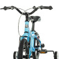 VELO MUSCULAIRE ENFANT 14 POUCES LEADER FOX FOX 2025 BLEU CLAIR MONOVITESSE CADRE ALU (TAILLE ENFANT JUSQU'A 105cm) 8592826106063