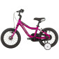 VELO MUSCULAIRE ENFANT 14 POUCES LEADER FOX BUBU 2025 ROSE MONOVITESSE CADRE ALU (TAILLE ENFANT JUSQU'A 105cm) -V BRAKE- 8592826106117