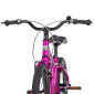 VELO MUSCULAIRE ENFANT 18 POUCES LEADER FOX 2025 ROSE MONOVITESSE CADRE ALU (TAILLE ENFANT 115 à 125 cm) -V BRAKE- 8592826106162