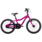 VELO MUSCULAIRE ENFANT 18 POUCES LEADER FOX 2025 ROSE MONOVITESSE CADRE ALU (TAILLE ENFANT 115 à 125 cm) -V BRAKE- 8592826106162