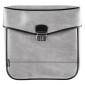 SACOCHE ARRIERE VELO LATERALE SPORFABRIC S114 STUC FIXATION CROCHET - EFFET CUIR GRIS (Lg33xL11xH28) (PAIRE) 3667385003742