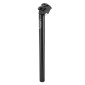 SEATPOST FOR MTB - ZOOM -ALUMINIUM- BLACK Ø. 27.2 L350mm (WITH STAINLESS SCREWS) 3700948045572