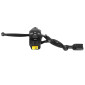 POIGNEE DE FREIN SCOOT ADAPTABLE PEUGEOT 50 KISBEE, SPEEDFIGHT 3, VIVACITY 3 GAUCHE (AVEC COMMODO/COMMUTATEUR) (OEM: 776248) -P2R- 3700948089705