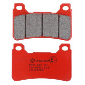 PLAQUETTE DE FREIN BREMBO POUR HONDA 600 CB F HORNET 1998>2012 AV, 650 CBR F 2014>2020 AV/KAWASAKI 650 Z650 2017> AV/TRIUMPH 675 STREET TRIPLE 2008>2017 AV (ROUTE METAL FRITTE) -07HO50SA- 8020584635506