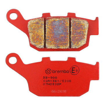 PLAQUETTE DE FREIN BREMBO POUR HONDA 500 CB HORNET 2024> AR, 650 CBR R 2019> AR/SUZUKI 800 Z800 2013>2016 AR, 900 Z900 2022> AR/SUZUKI 650 SV X 2019> AR (ROUTE METAL FRITTE) -07HO53SP- 8020584635544
