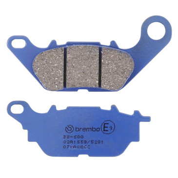PLAQUETTE DE FREIN BREMBO POUR YAMAHA 950 XV BOLT R SPEC 2014>2022 AV, 650 XVS DRAGSTAR 1997>2006 AV, 600 XJ DIVERSION N 1991>1997 AV (ROUTE CARBONE CERAMIQUE) -07YA28CC- 8020584638262